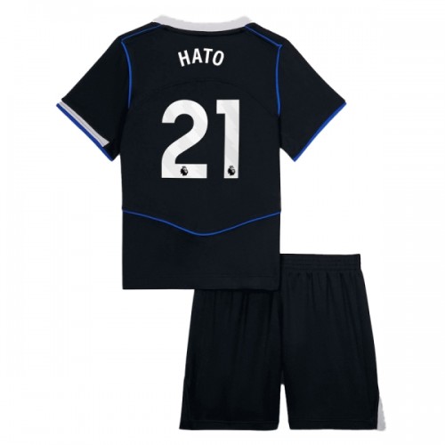 Officiële Voetbalshirt + Korte Broek Chelsea Hato 21 Derde 2025-26 - Kids Officiële Voetbalshirt + Korte Broek Chelsea Hato 21 Derde 2025-26 - Kids